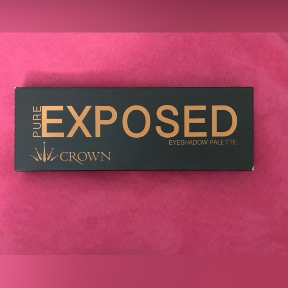 NIB Eyeshadow Palette by Pure Exposed - shades of brown